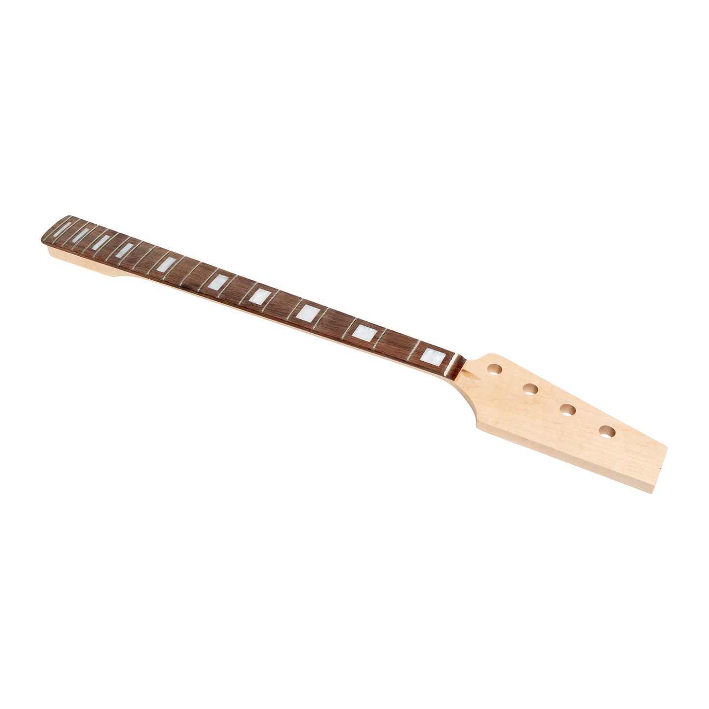 AE Guitars® Medium Scale Bass Neck Rosewood Block Inlay