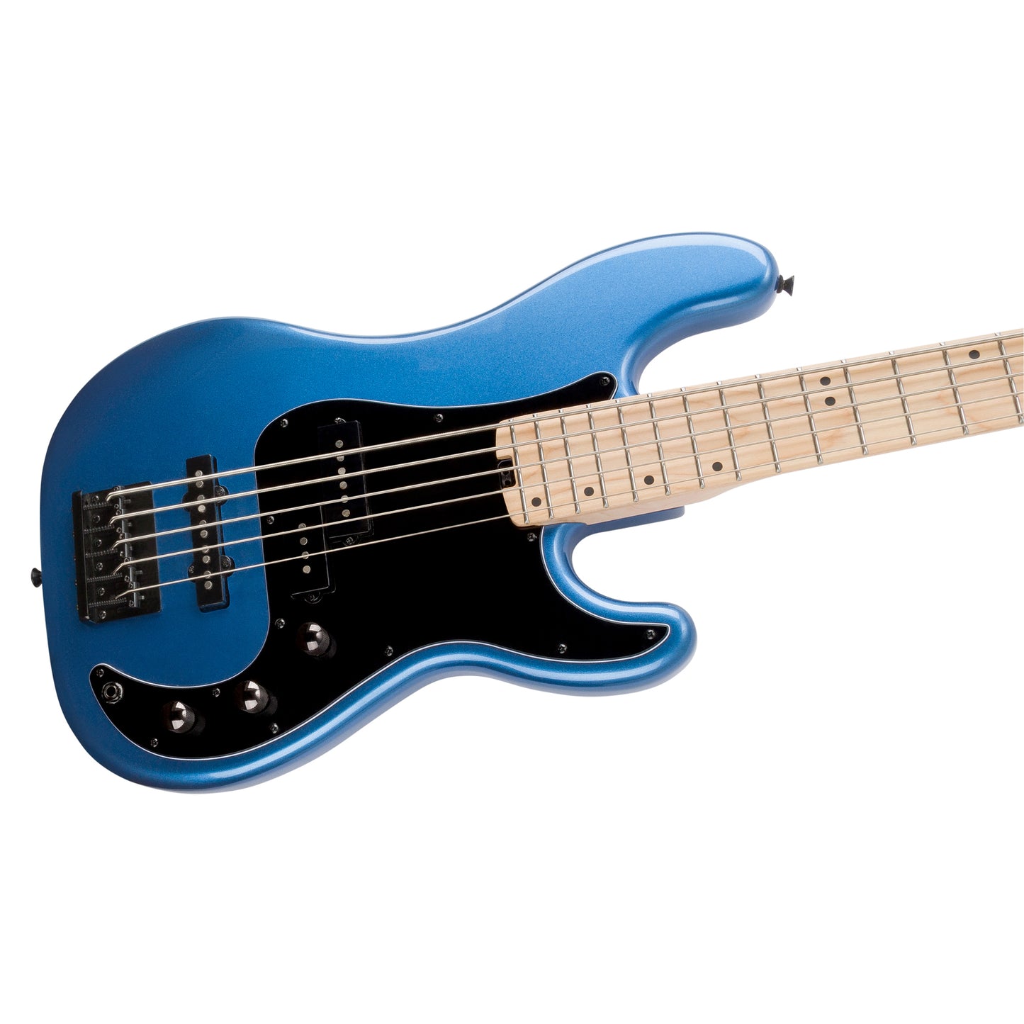 Allen Eden Guitars Celeste V Electric Bass Guitar Midnight Blue