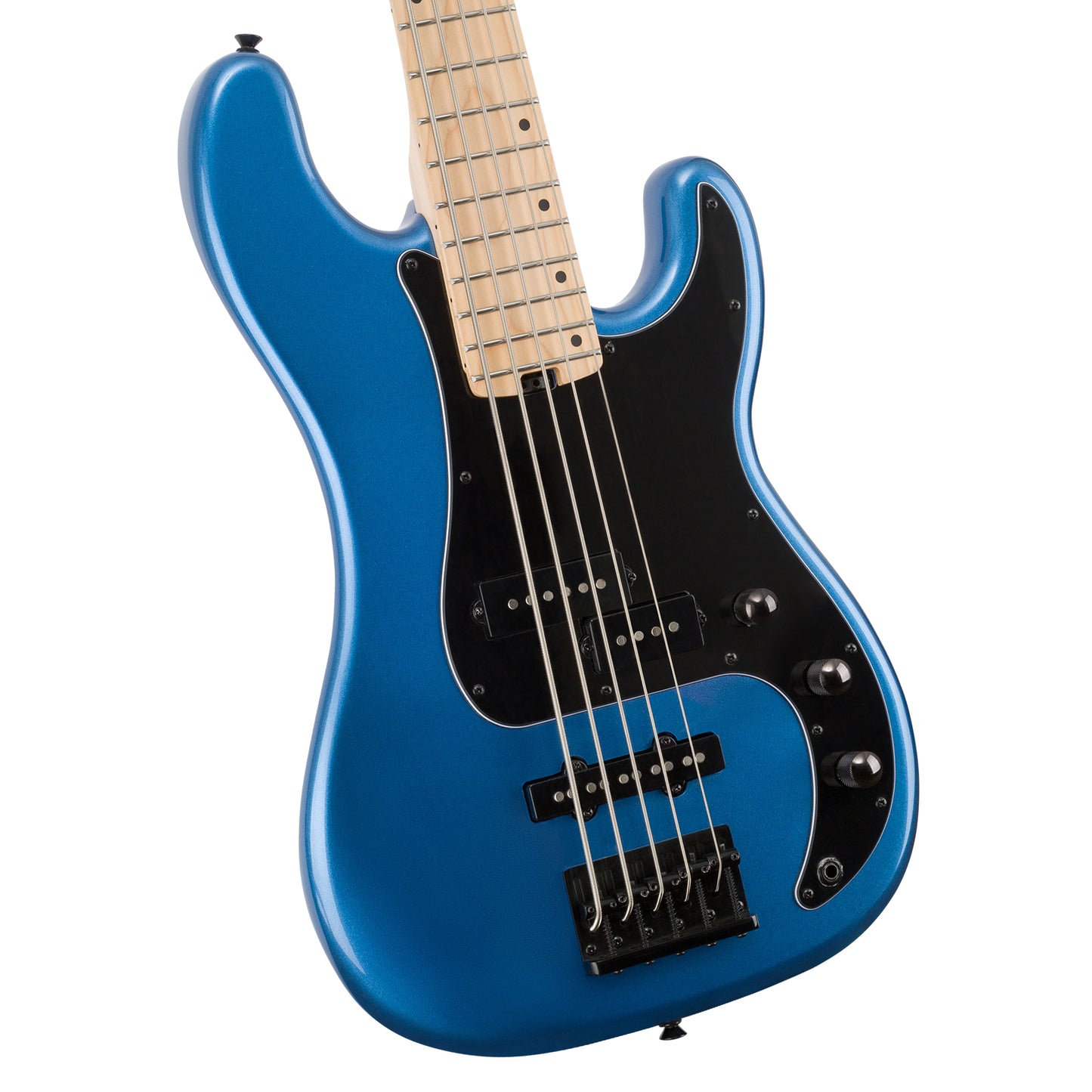 Allen Eden Guitars Celeste V Electric Bass Guitar Midnight Blue