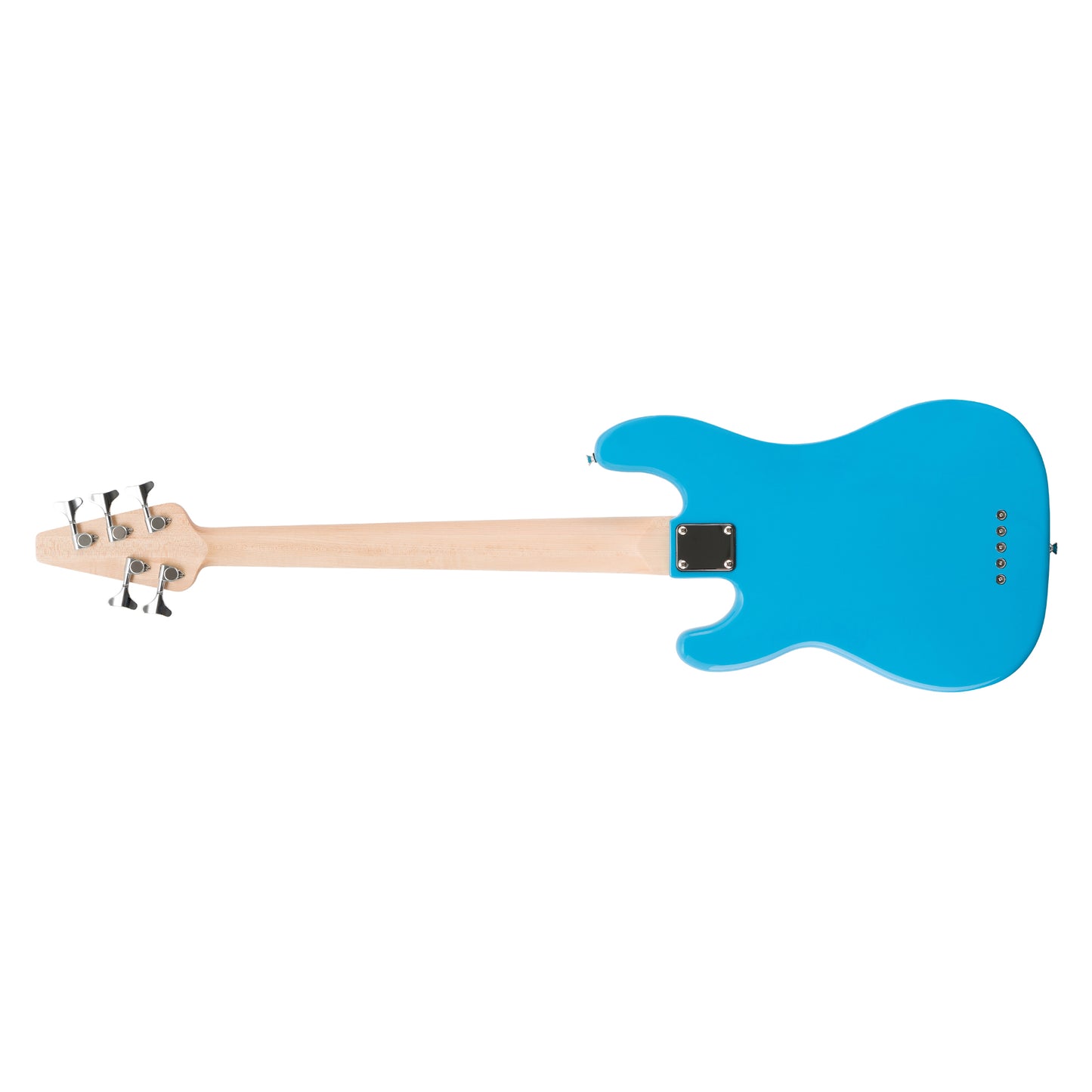 Allen Eden Guitars Celeste V Electric Bass Guitar Robbin's Egg Blue