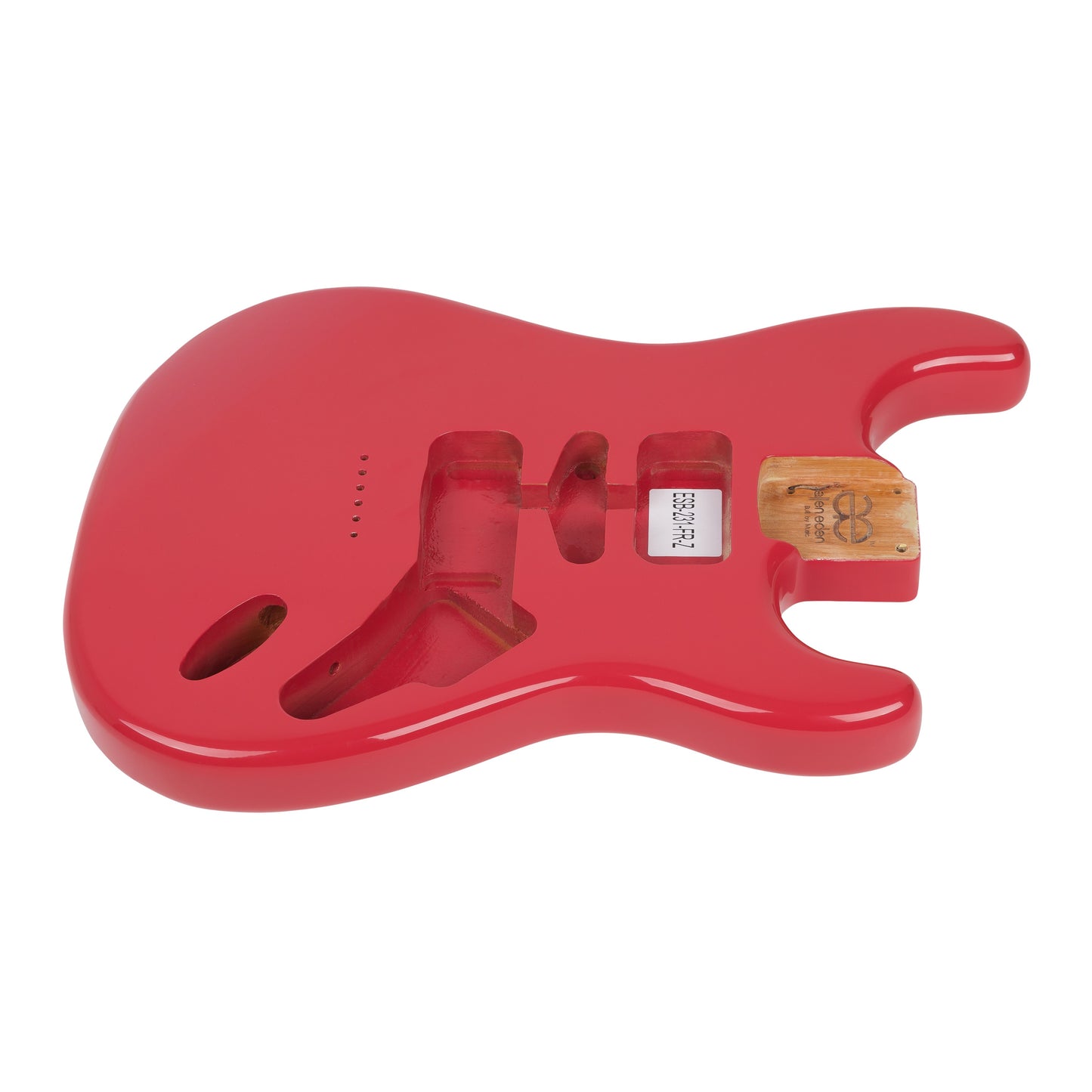 AE Guitars® S-Style Alder Replacement Guitar Body Fire Engine Red