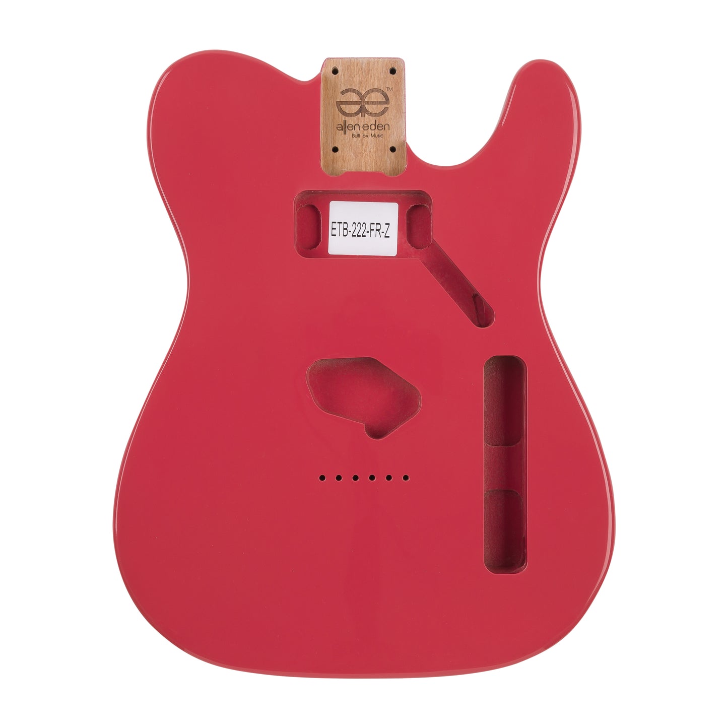 AE Guitars® T-Style Alder Replacement Guitar Body Fire Engine Red