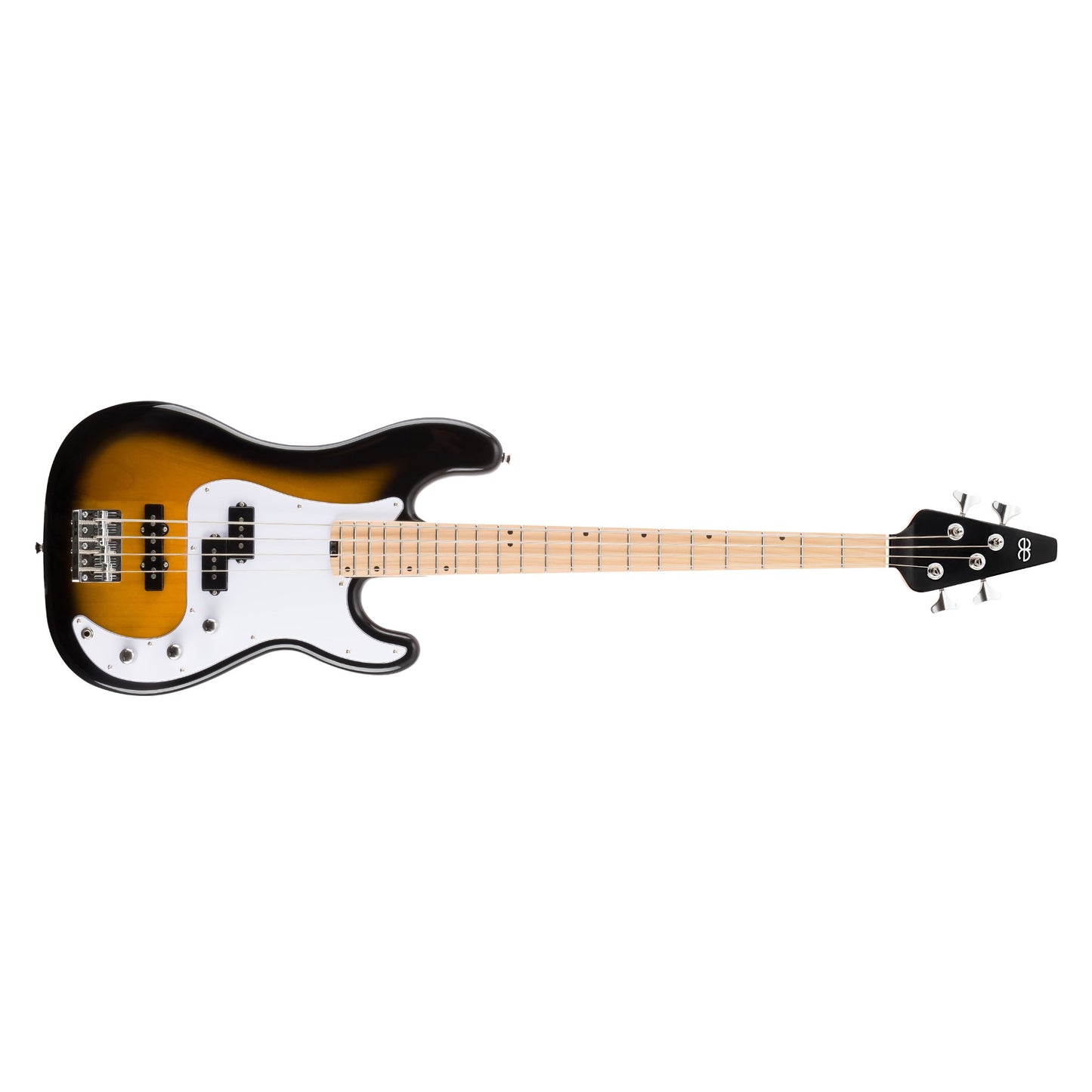 Allen Eden Guitars Nova IV Electric Bass Guitar Tobacco Burst