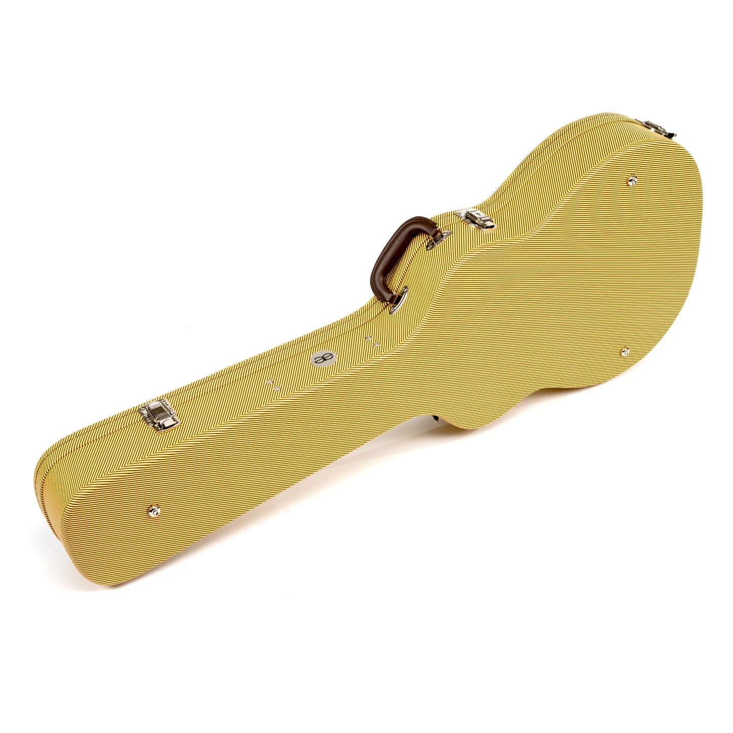 Allen Eden Tweed Hard Shell Case For 335 Jazz Guitar