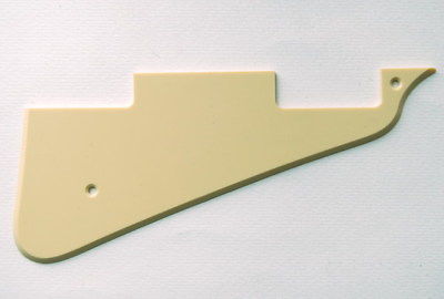 Les Paul Pickguard | Cream 1-Ply | Fits LP Style Guitars | Allen Eden Scratchplate