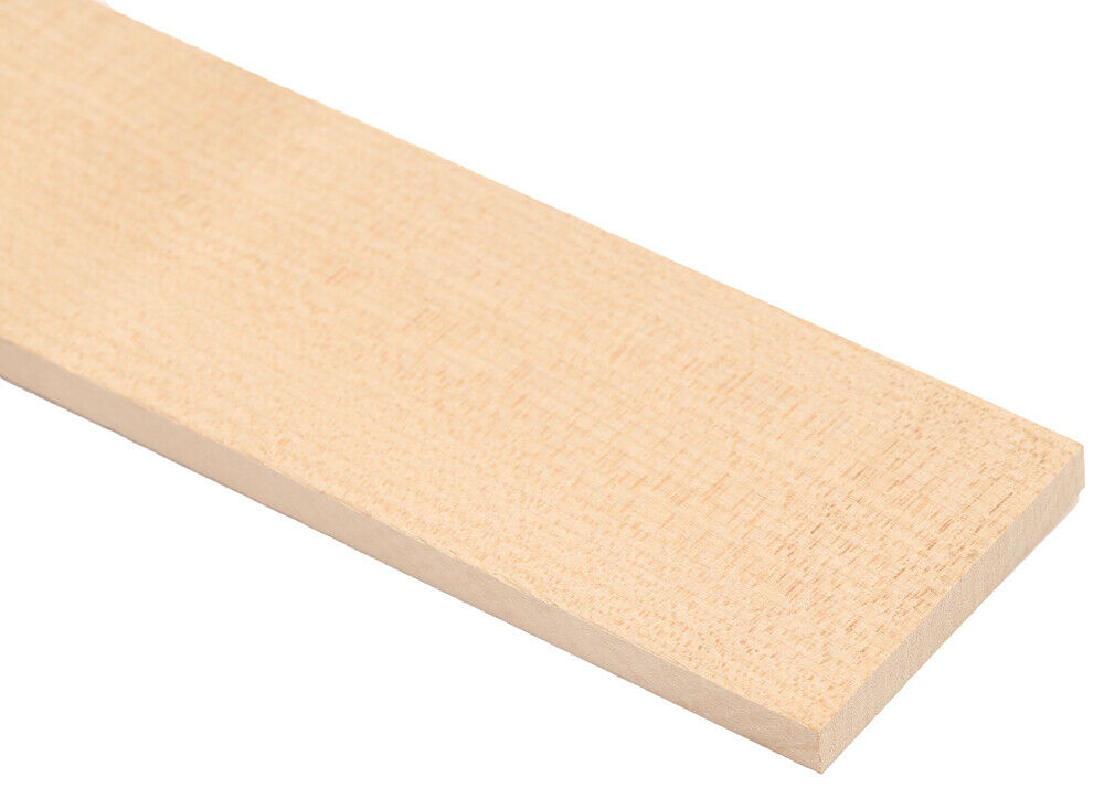 Unslotted Fingerboard for Electric Bass - Maple