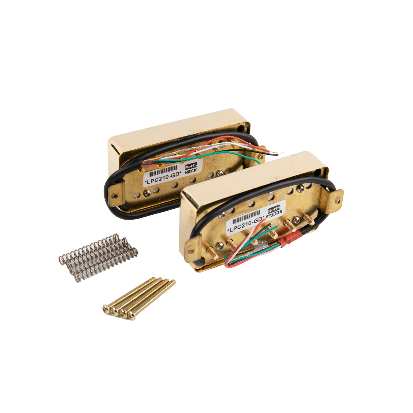 Artec Vintage Humbucker LPC210 Neck and Bridge Pickup Set Gold