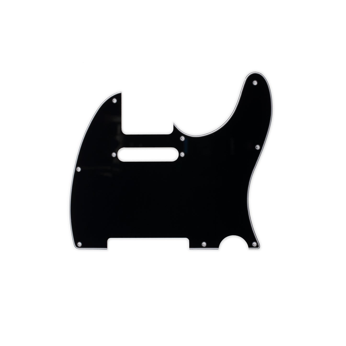 AE Guitars® S Tele 3-PLY B/W/B Black Pickguard