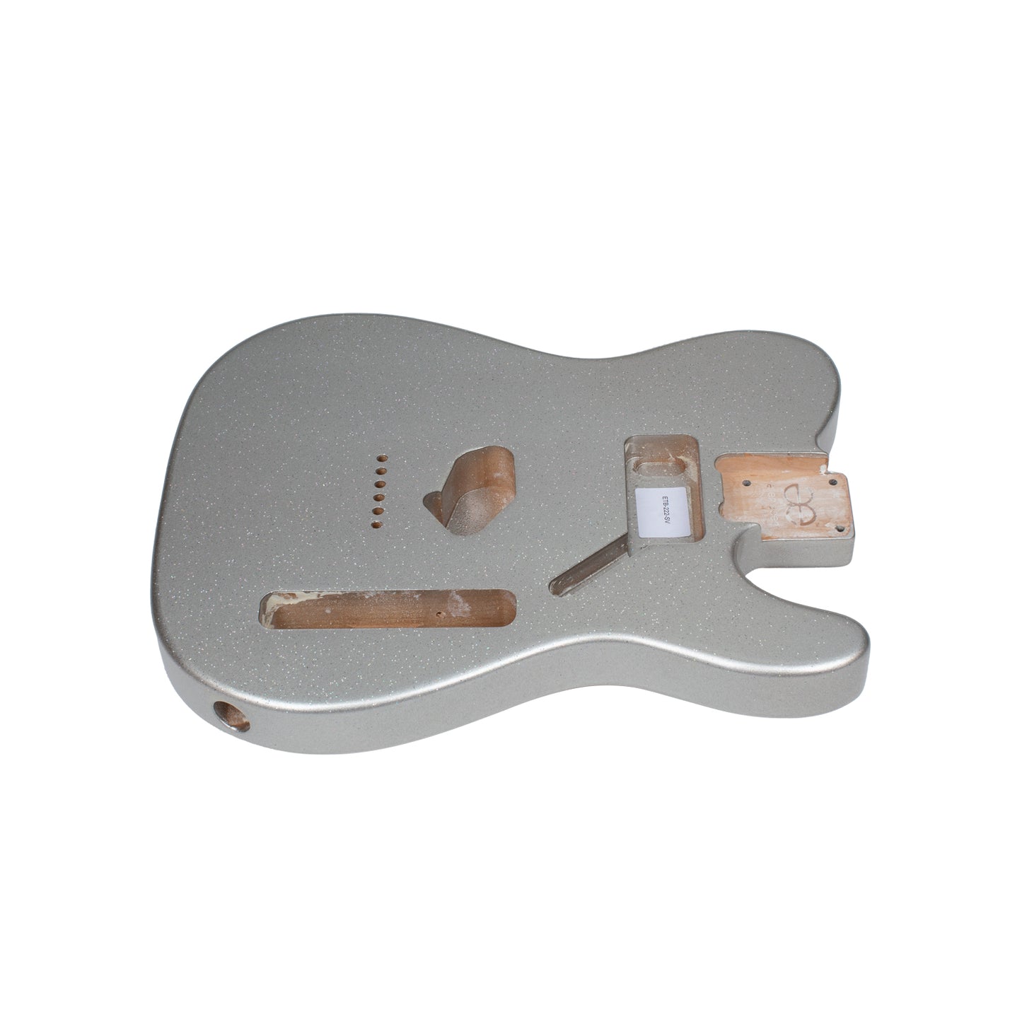 AE Guitars® T-Style Alder Replacement Guitar Body Silver Variant
