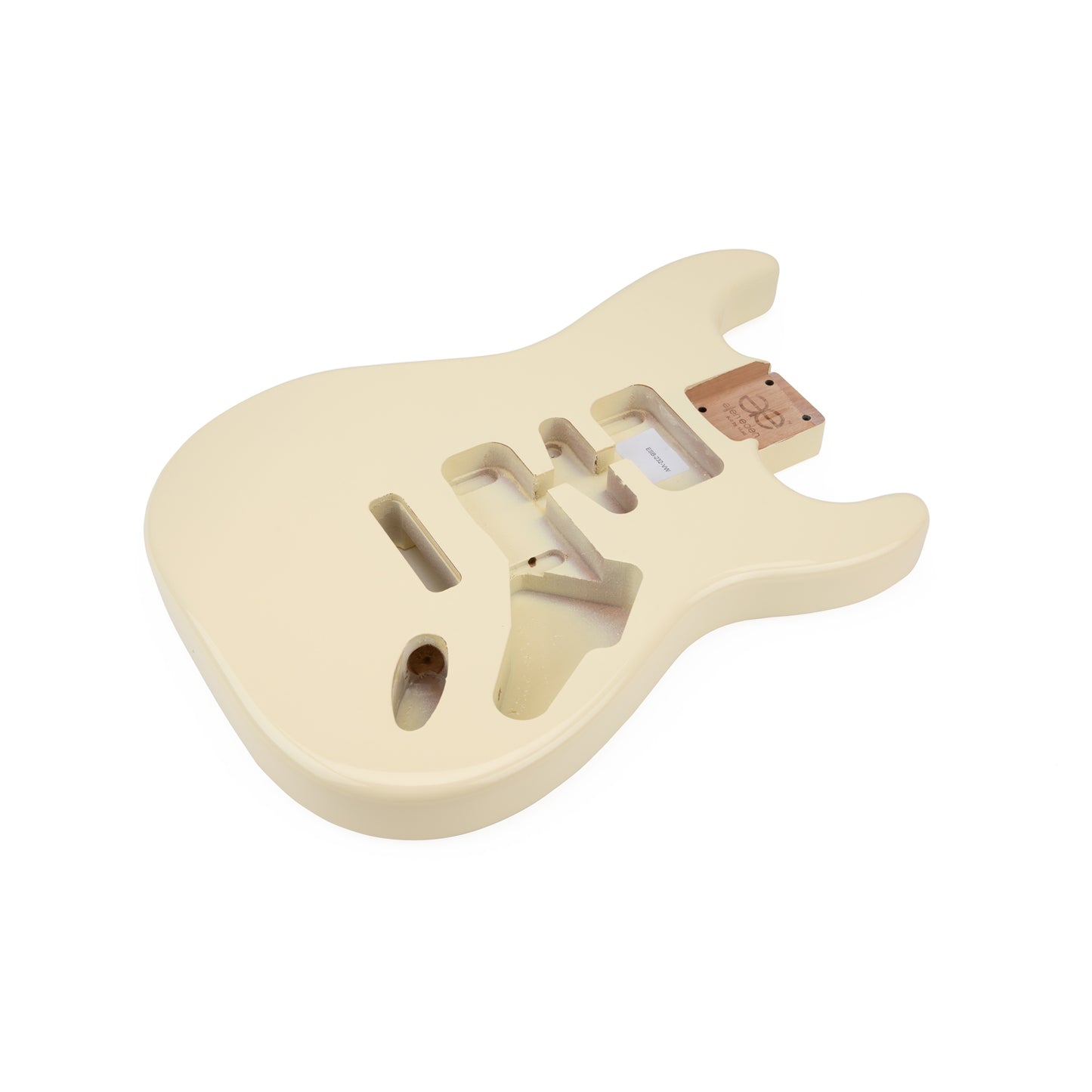 AE Guitars® S-Style Alder Replacement Guitar Body Vintage White