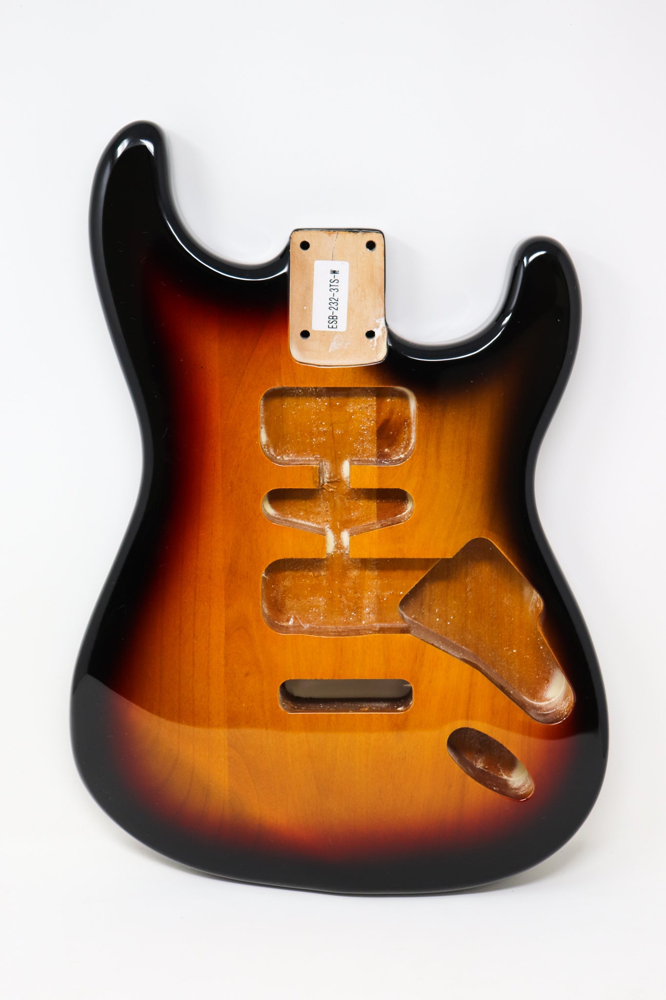 AE Guitars® S-Style Alder Replacement Guitar Body Sunburst
