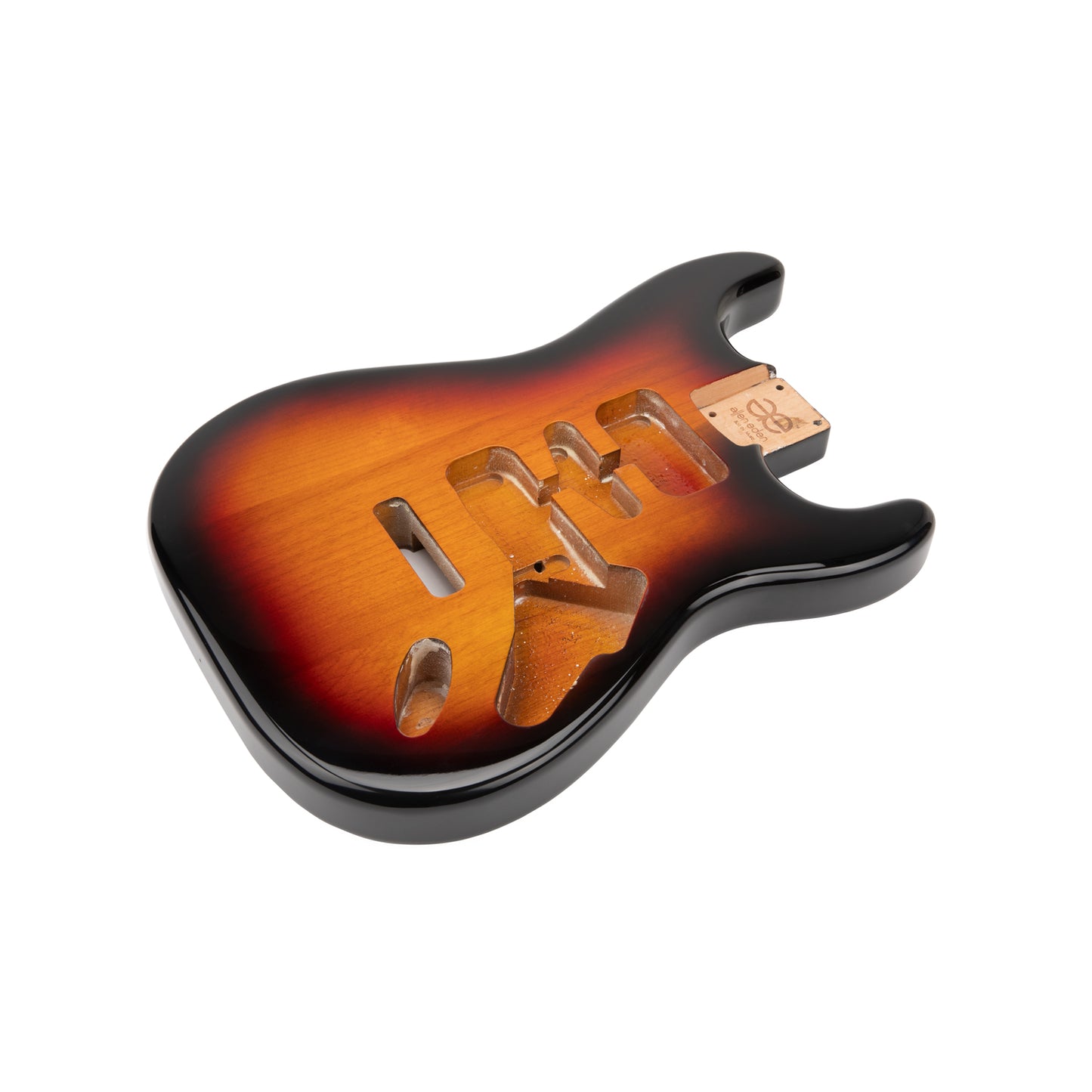 AE Guitars® S-Style Alder Nitro Top Replacement Guitar Body Sunburst