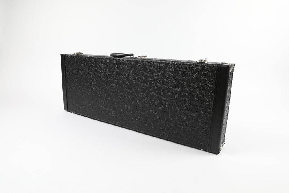 Allen Eden Paisley Embossed Tolex Hard Shell Guitar Case