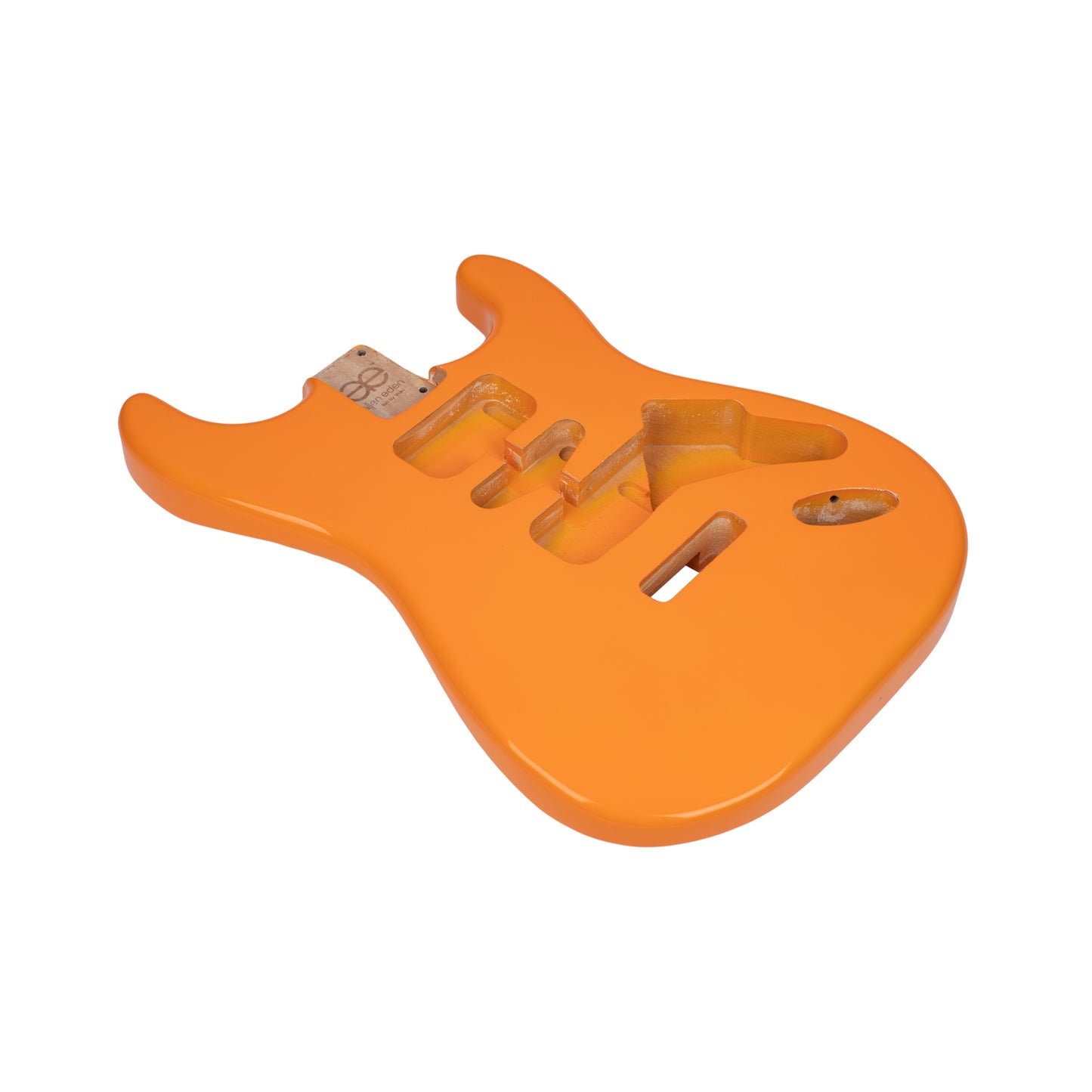 AE Guitars® S-Style Alder Replacement Guitar Body Capri Orange