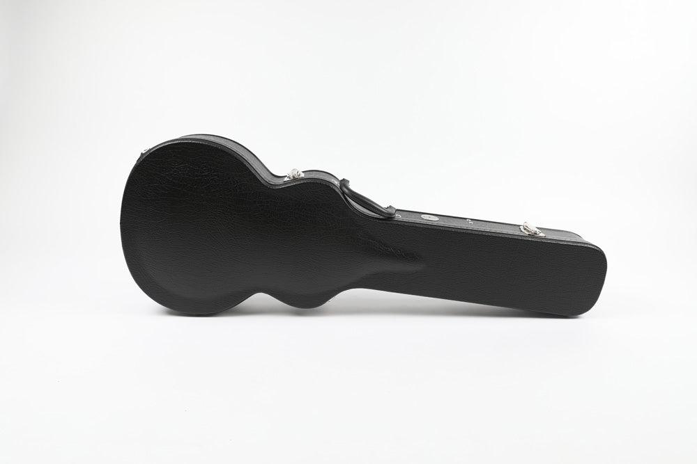Allen Eden Black Hard Shell Guitar Case for Arch Top Les Paul Styles