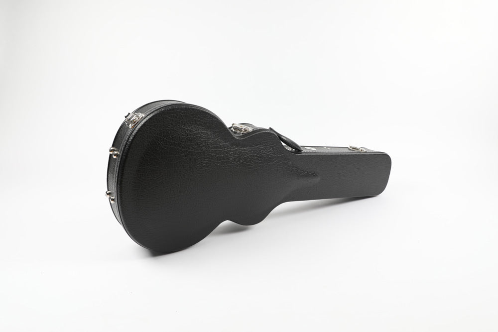 Allen Eden Black Hard Shell Guitar Case for Arch Top Les Paul Styles