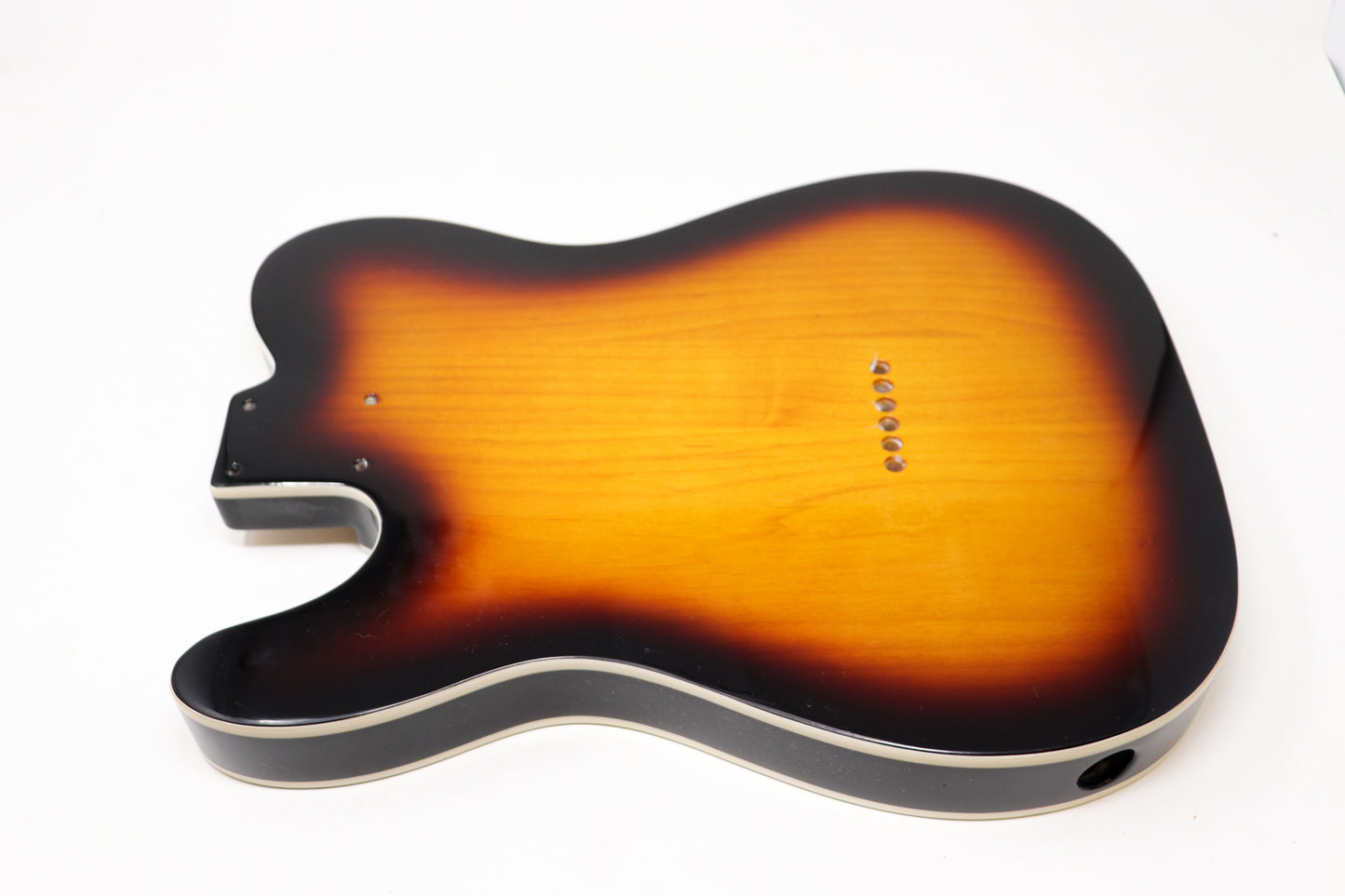 AE Guitars® T-Style Alder Replacement Guitar Body Dark Sunburst with Binding