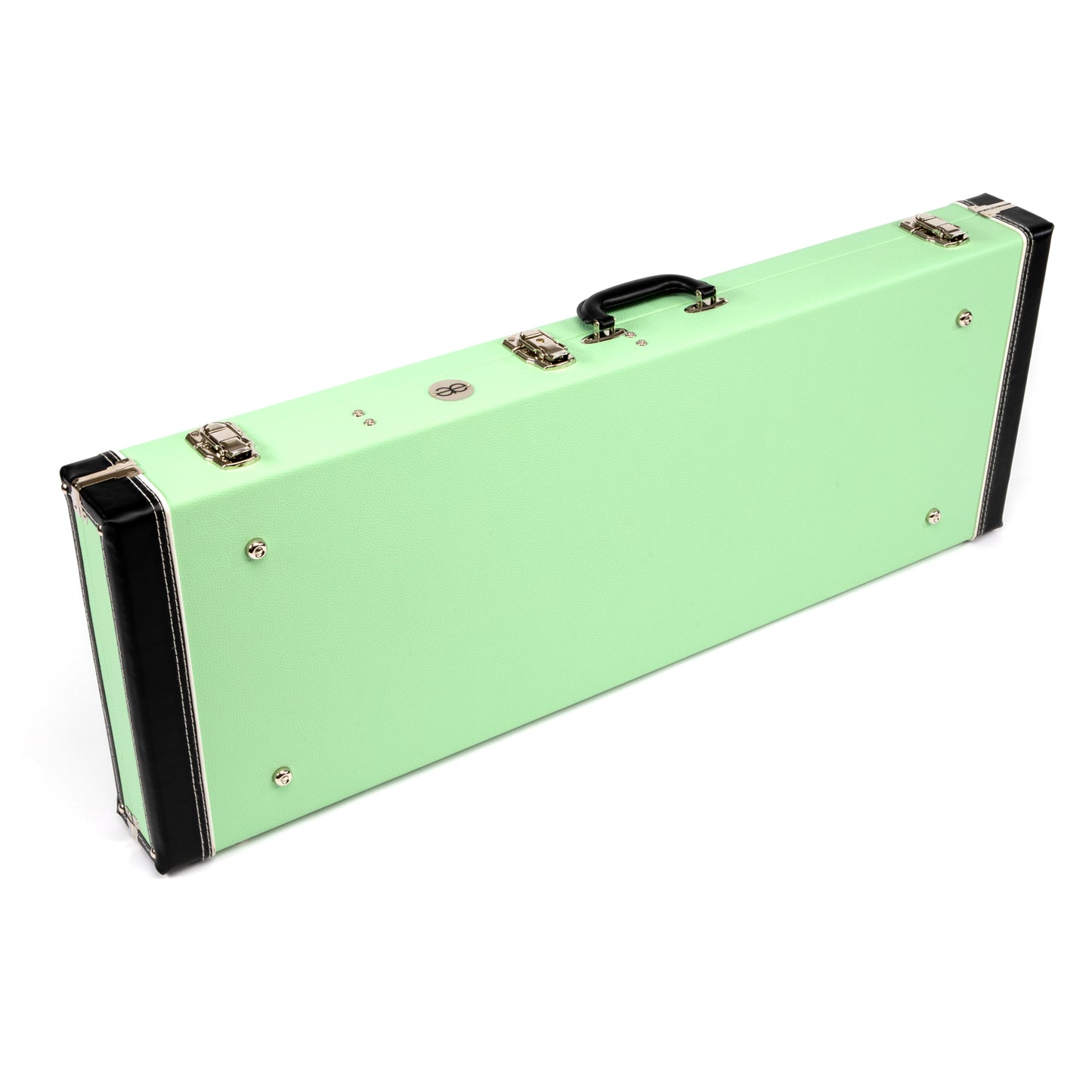 Allen Eden Seafoam Green Hard Shell Guitar Case for Strat / Tele Styles