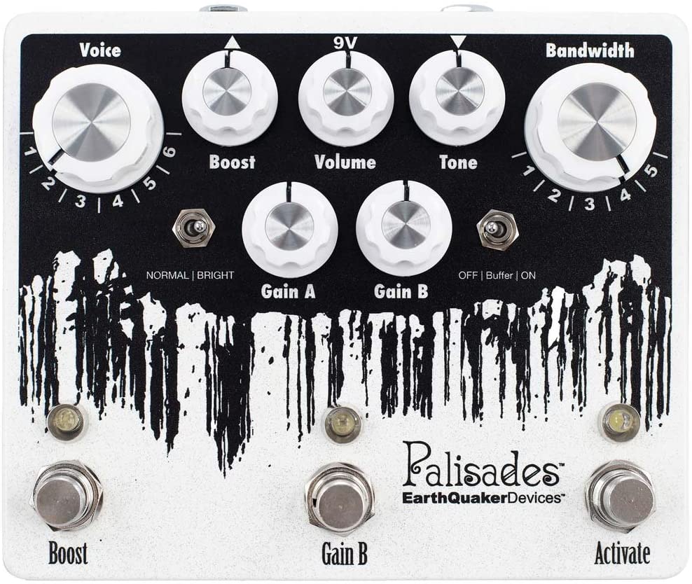 EarthQuaker Devices Palisades V2 Mega Ulitmate Overdrive Guitar Effects Pedal