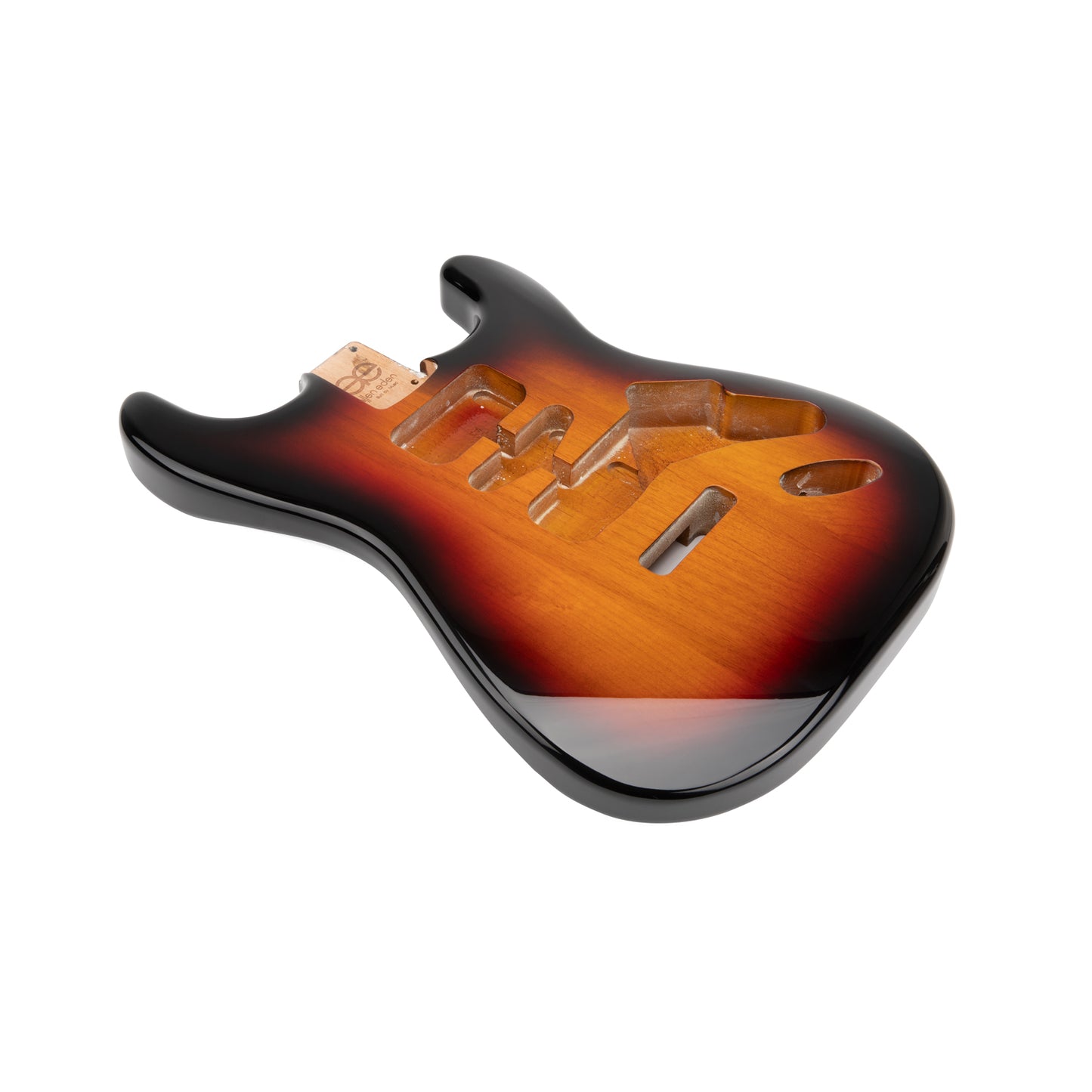 AE Guitars® S-Style Alder Nitro Top Replacement Guitar Body Sunburst