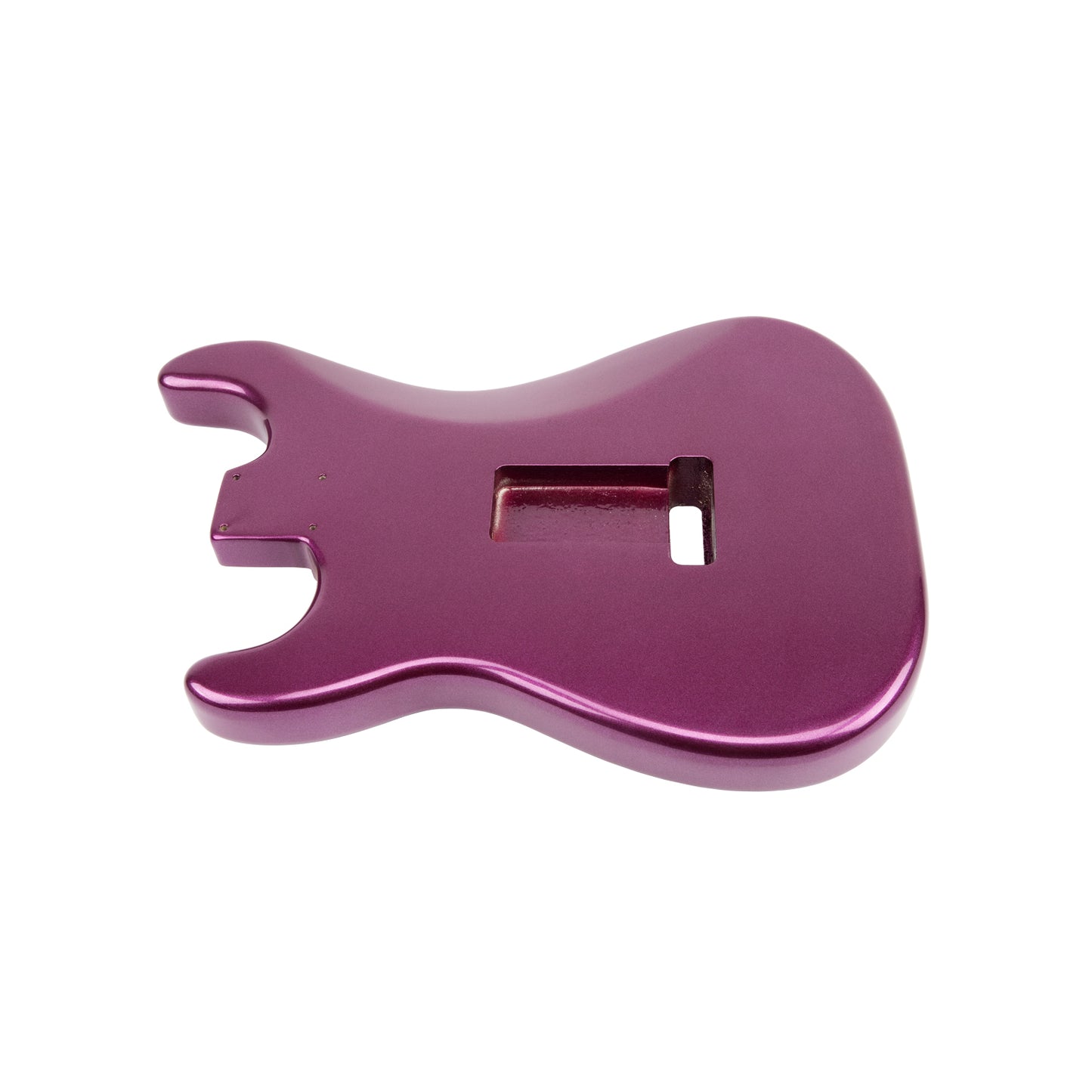 AE Guitars® S-Style Paulownia Replacement Guitar Body Purple Sparkle