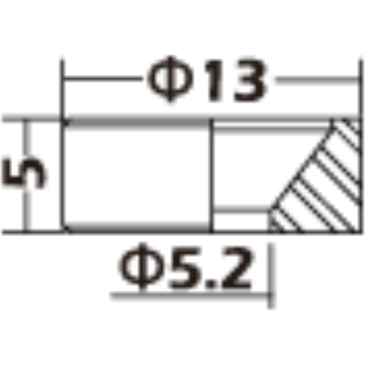13mm Neck Joint Bushing Set Chrome Finish #NB001