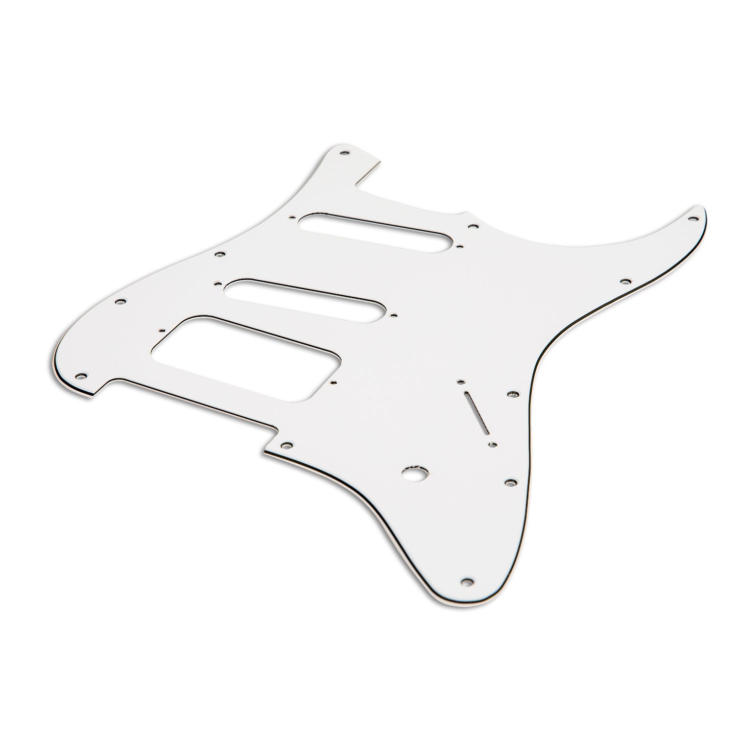 Jake E Lee Style White Pickguard for S-Style Guitar SSH