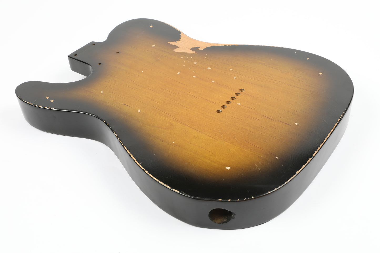 AE Guitars® T-Style Alder Replacement Guitar Body Relic Nitro Top Sunburst