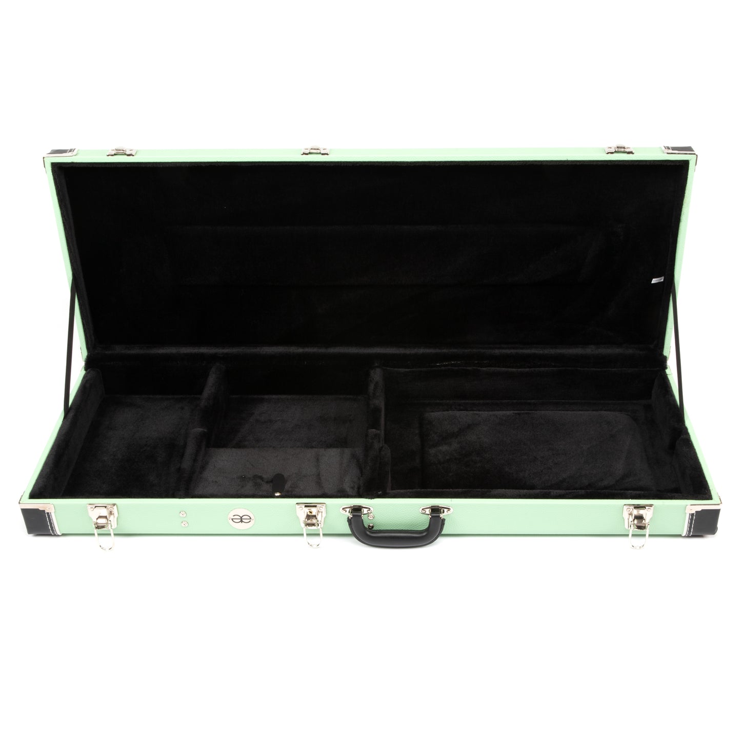 Allen Eden Seafoam Green Hard Shell Guitar Case for Strat / Tele Styles