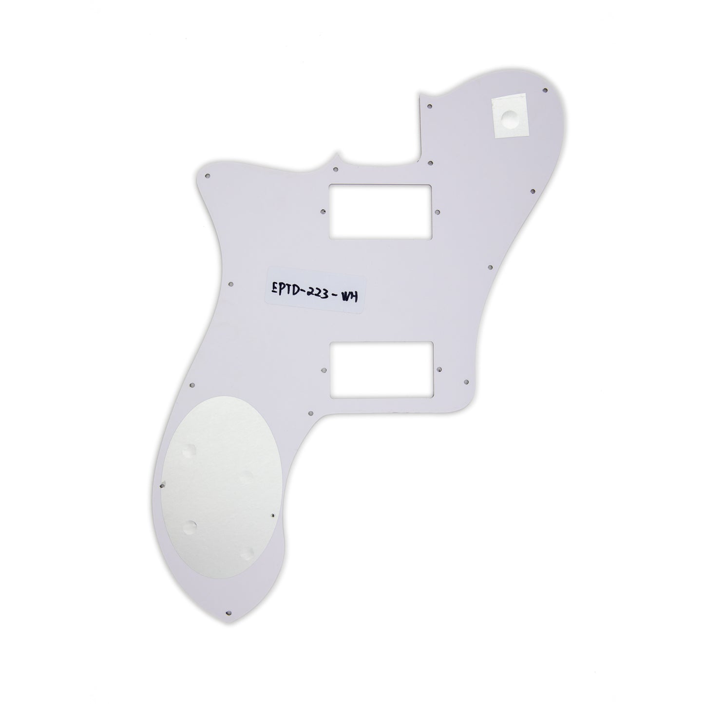 AE Guitars® HH Tele Deluxe 3-PLY W/B/W White Pickguard