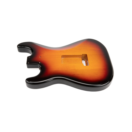 AE Guitars® S-Style Alder Replacement Guitar Body 3 Tone Sunburst