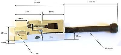 Tremolo Bridge Saddles Chrome