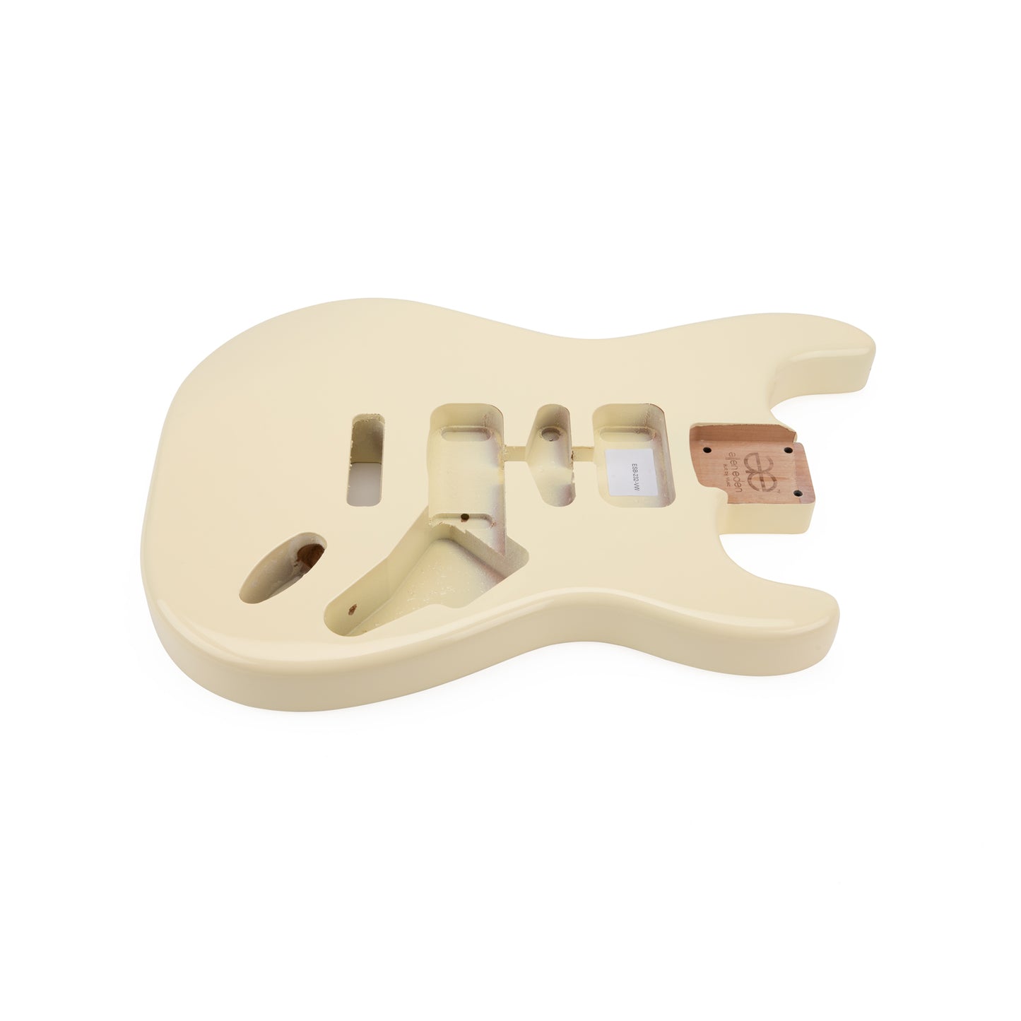 AE Guitars® S-Style Alder Replacement Guitar Body Vintage White