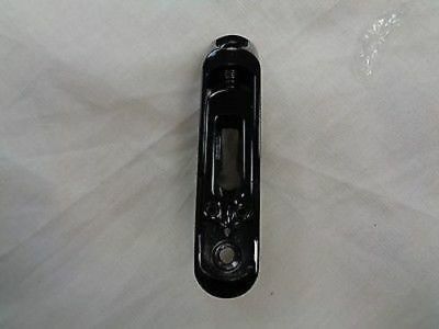 Black Adjustable Modern Bass Guitar Bridge Tailpiece