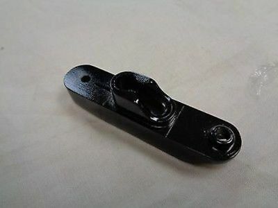 Black Adjustable Modern Bass Guitar Bridge Tailpiece