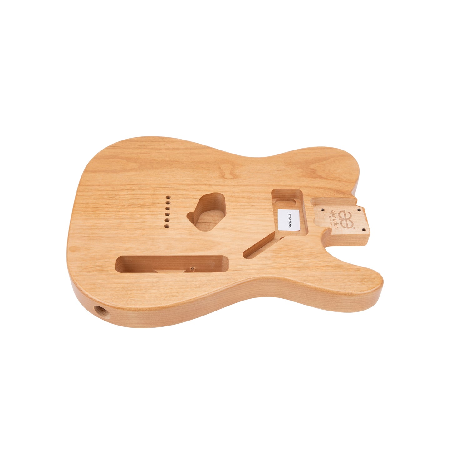 AE Guitars® T-Style Alder Replacement Guitar Body Natural Finish