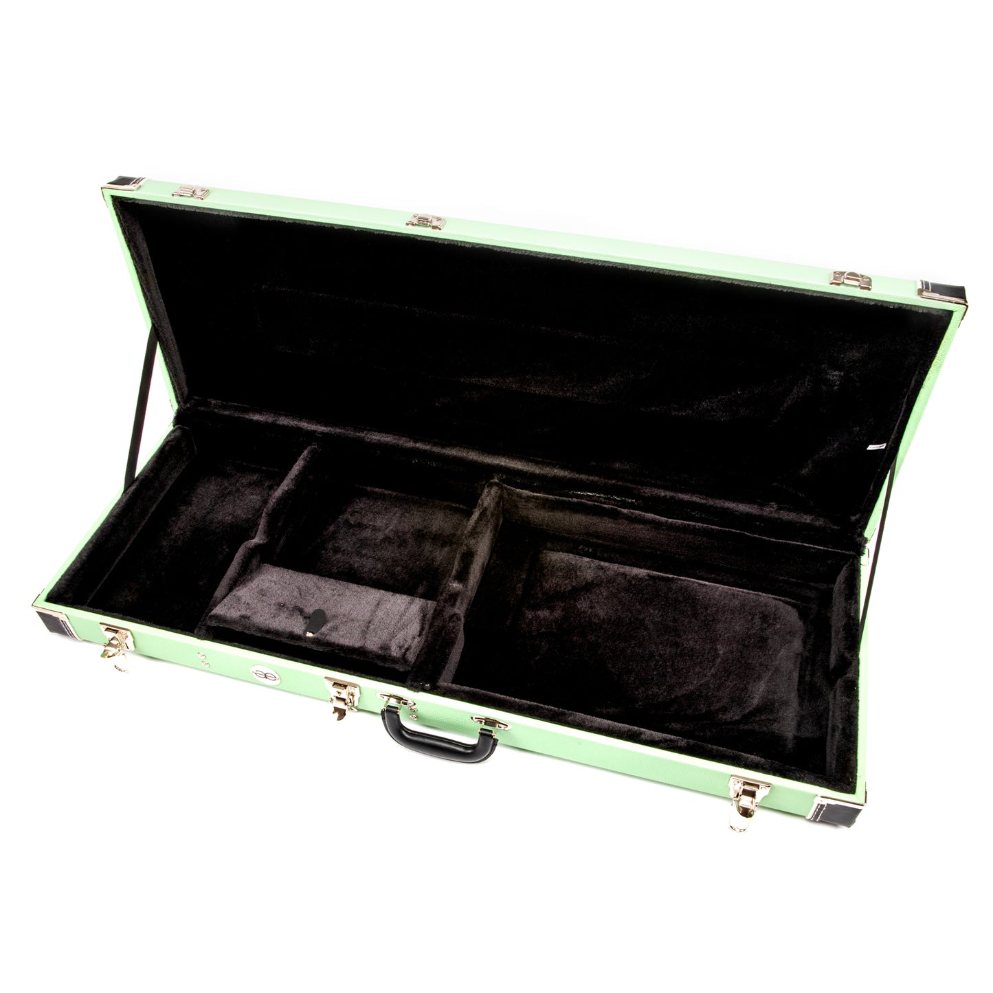 Allen Eden Seafoam Green Hard Shell Guitar Case for Strat / Tele Styles