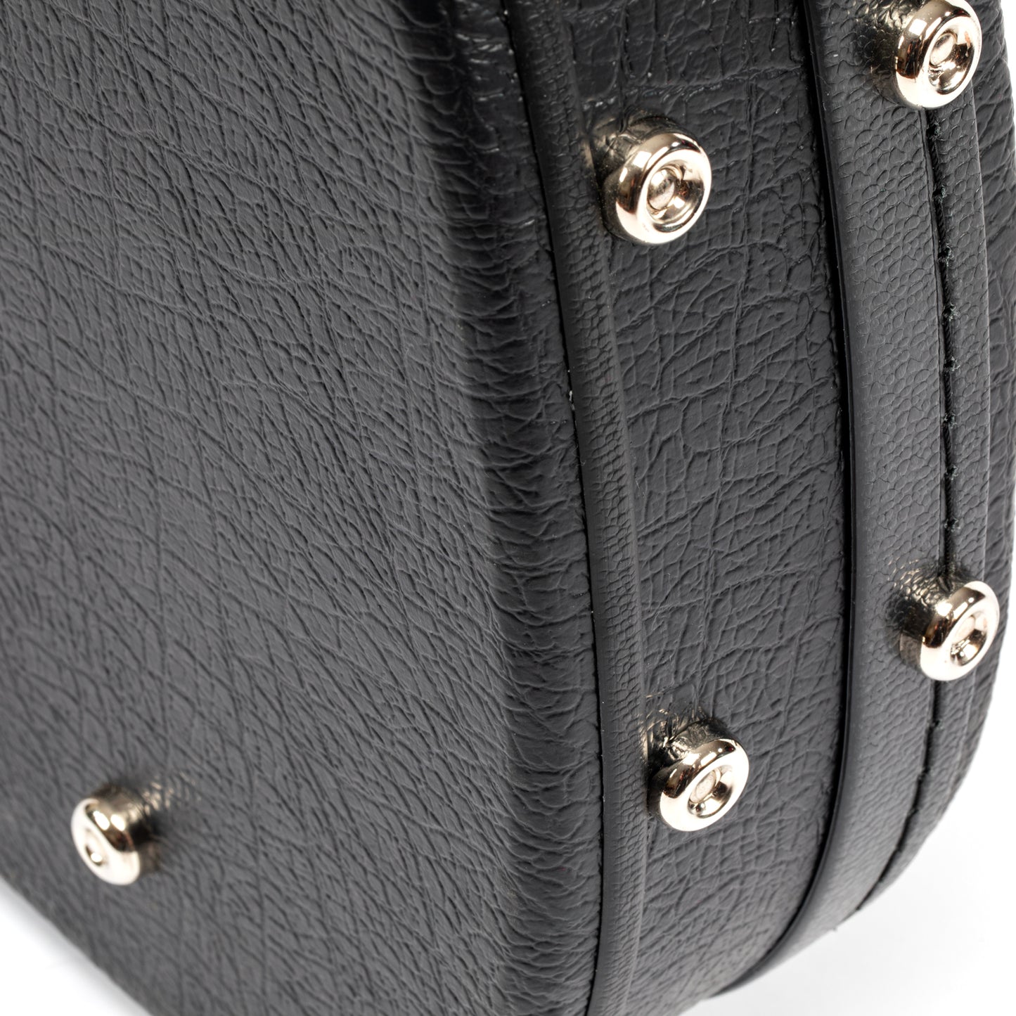 Teardrop Black Tolex & Leopard Plush for Strat/Tele Styles