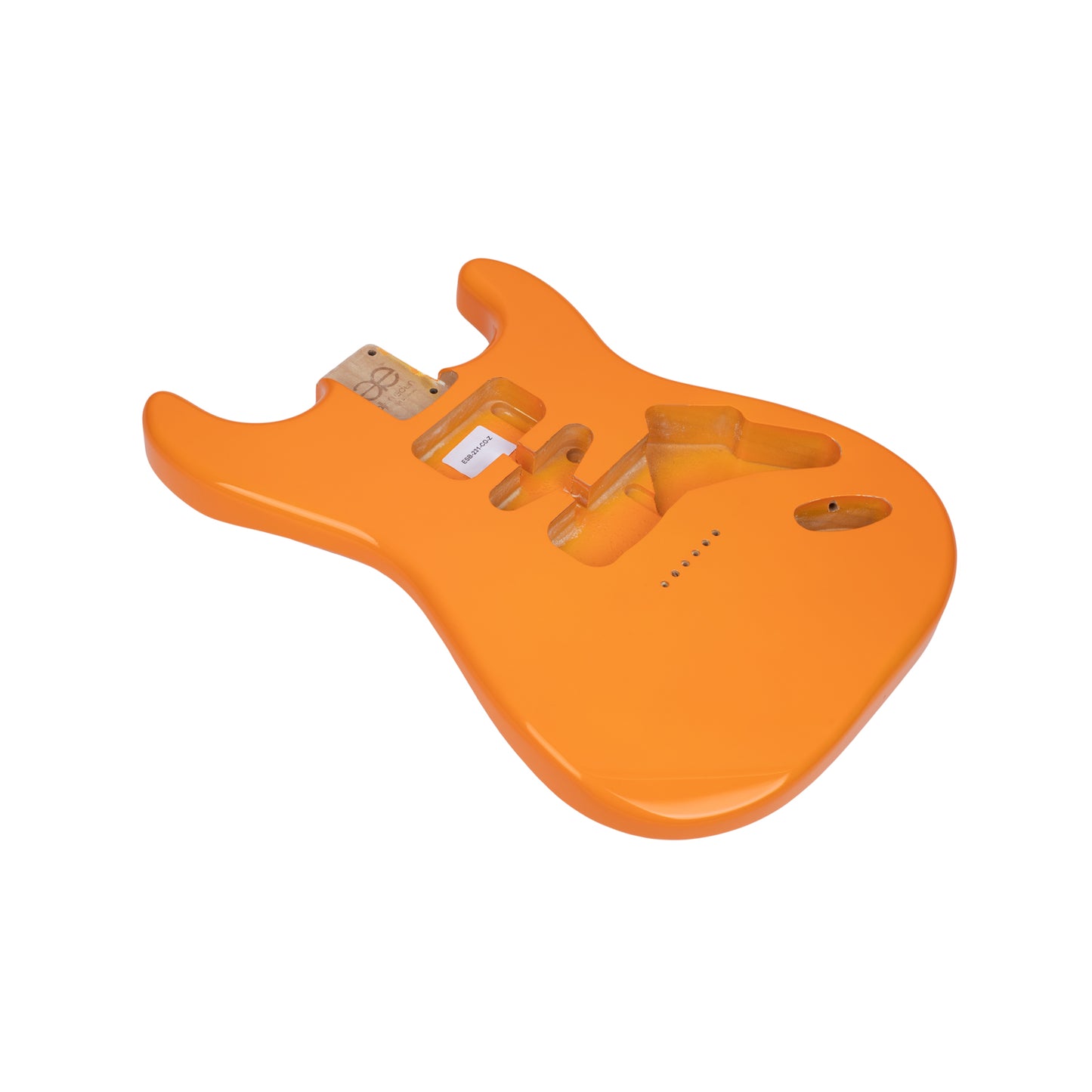 AE Guitars® S-Style Alder Replacement Guitar Body Capri Orange