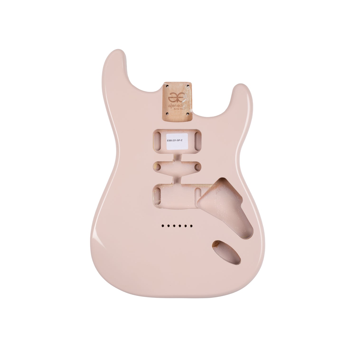 AE Guitars® S-Style Alder Replacement Guitar Body Shell Pink