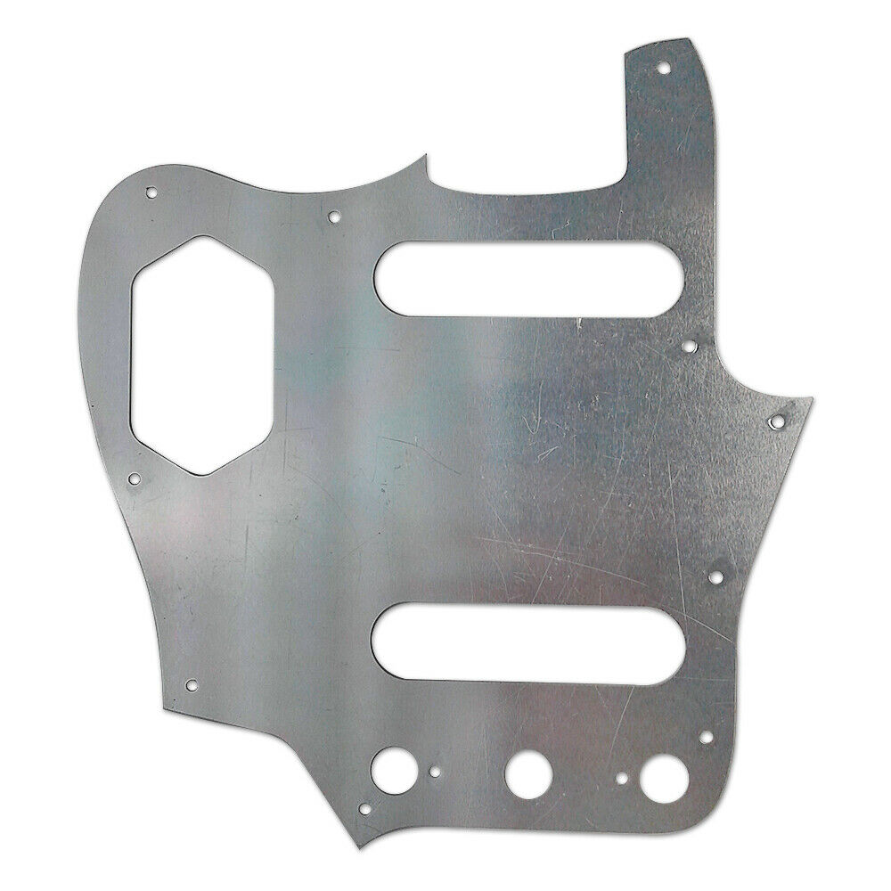 American Vintage Series Jaguar Pickguard Aluminum Chrome 10-Screw