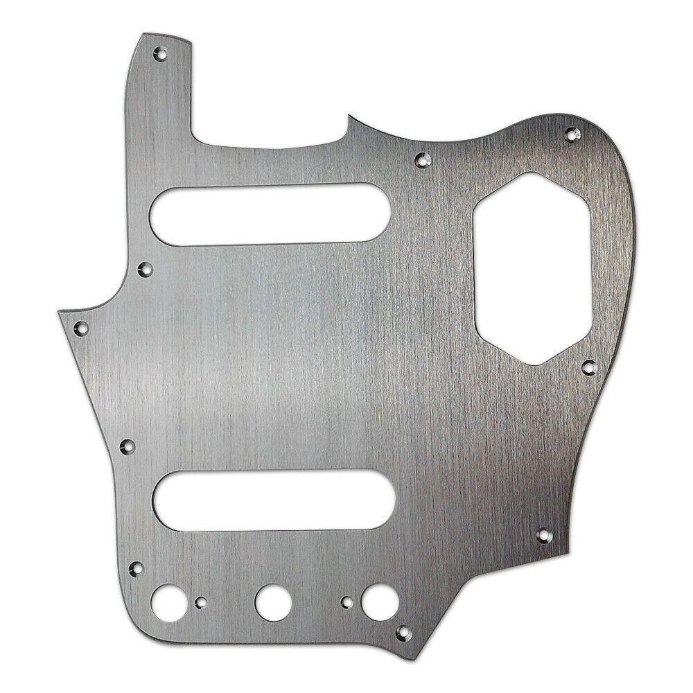 American Vintage Series Jaguar Pickguard Aluminum Chrome 10-Screw