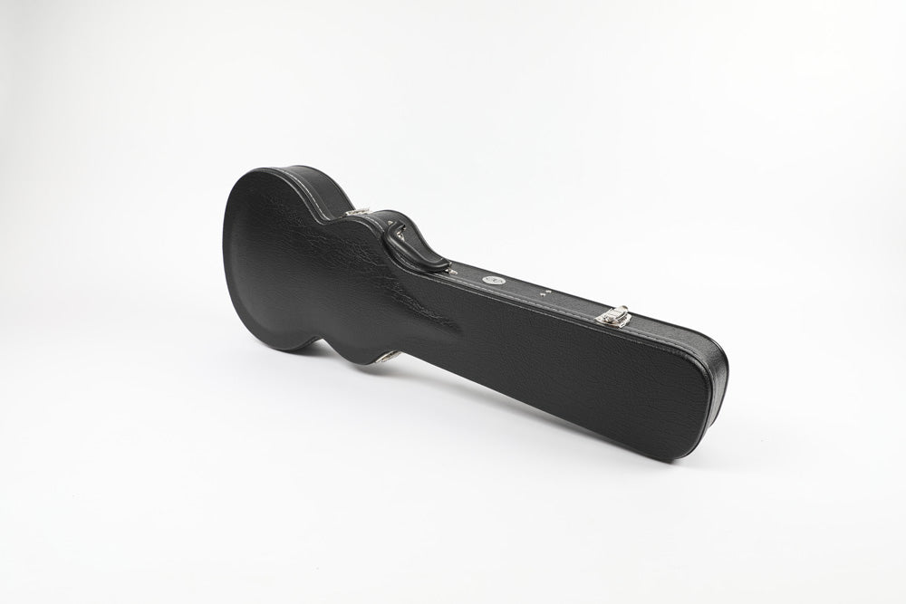Allen Eden Black Hard Shell Guitar Case for Arch Top Les Paul Styles