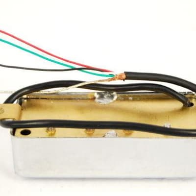 Artec Mini Humbucker Violin Bass Bridge Pickup Chrome