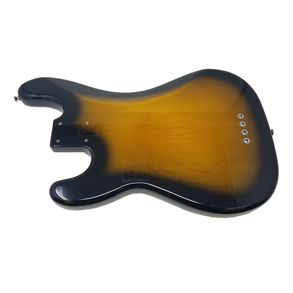 Allen Eden Guitars Electric Bass Loaded Body Tobacco Burst