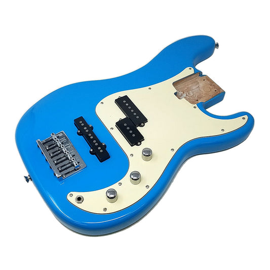 Allen Eden Guitars 5-String Electric Bass Guitar Body Robin's Egg Blue