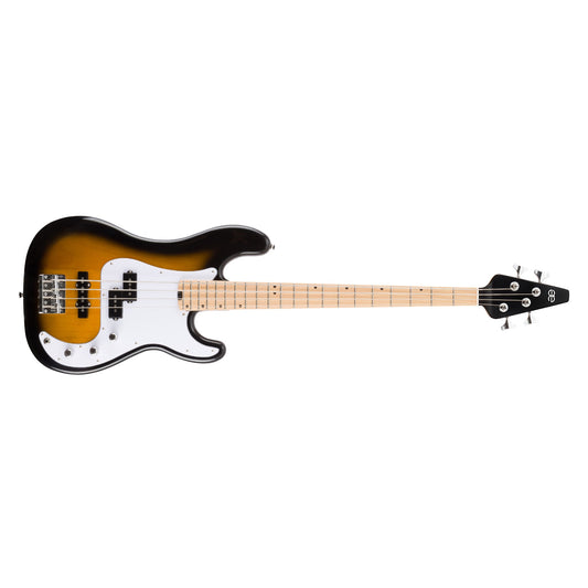 Allen Eden Guitars Nova IV Electric Bass Guitar Tobacco Burst