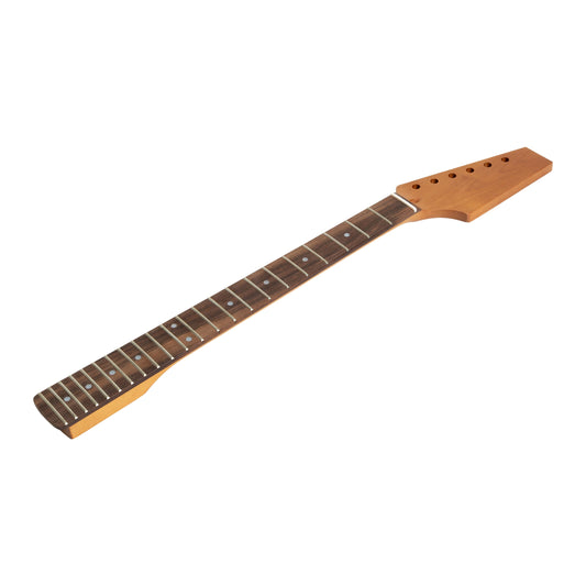 AE Guitars® T-Style Guitar Neck 22 Frets Roasted Maple Rosewood