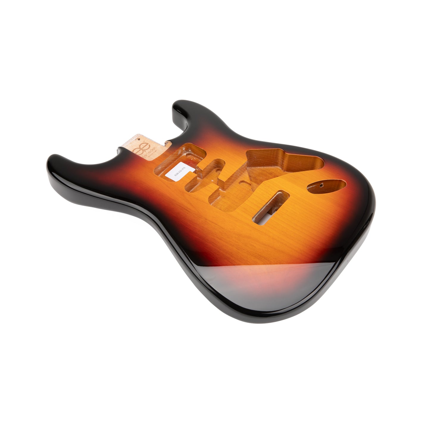 AE Guitars® S-Style Alder Replacement Guitar Body 3 Tone Sunburst