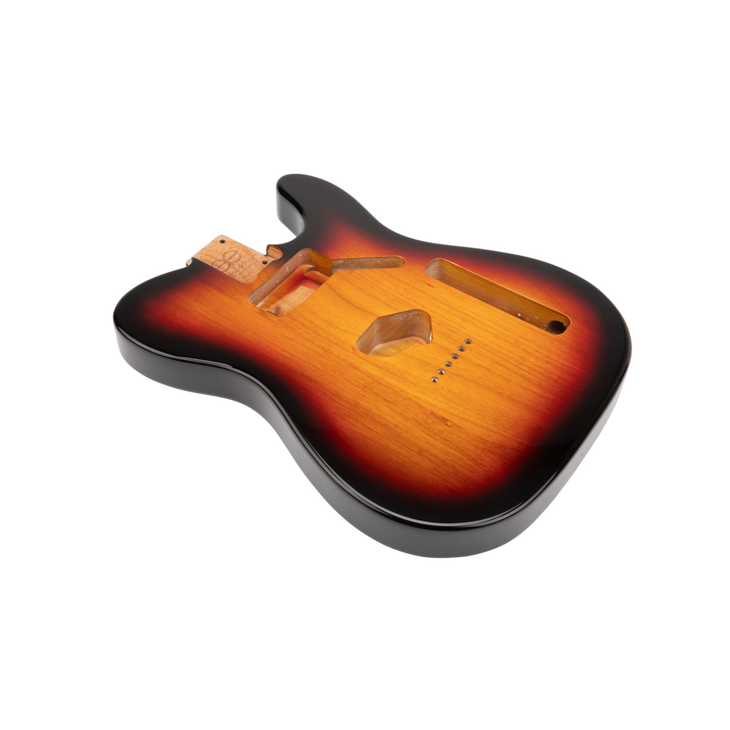 AE Guitars® T-Style Alder Replacement Guitar Body Nitro Top Sunburst